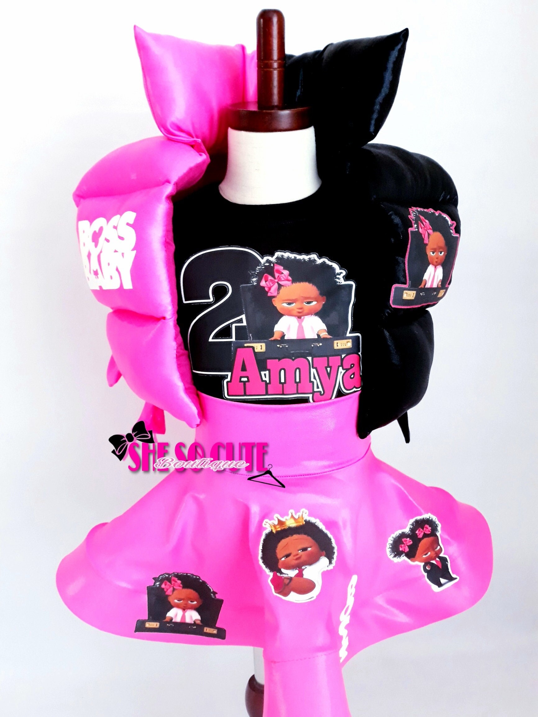 ♡Y111-Boss♡Baby♡ Boss Baby Romper and Hat Set - BOSS - Pellecchia Store