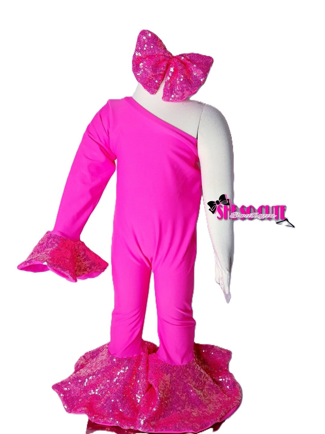 Sequins Jumpsuit, ANY COLOR, Birthday Outfit, Pagenant Jumpsuit, Girl