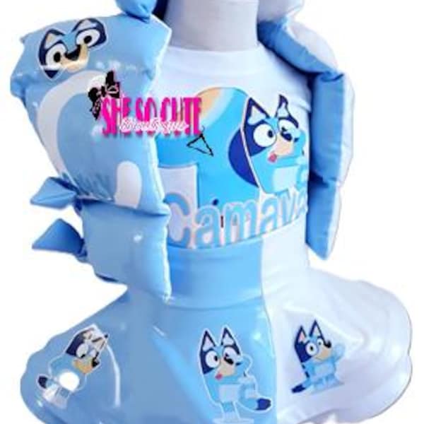 Bluey Puffer Outfit Set