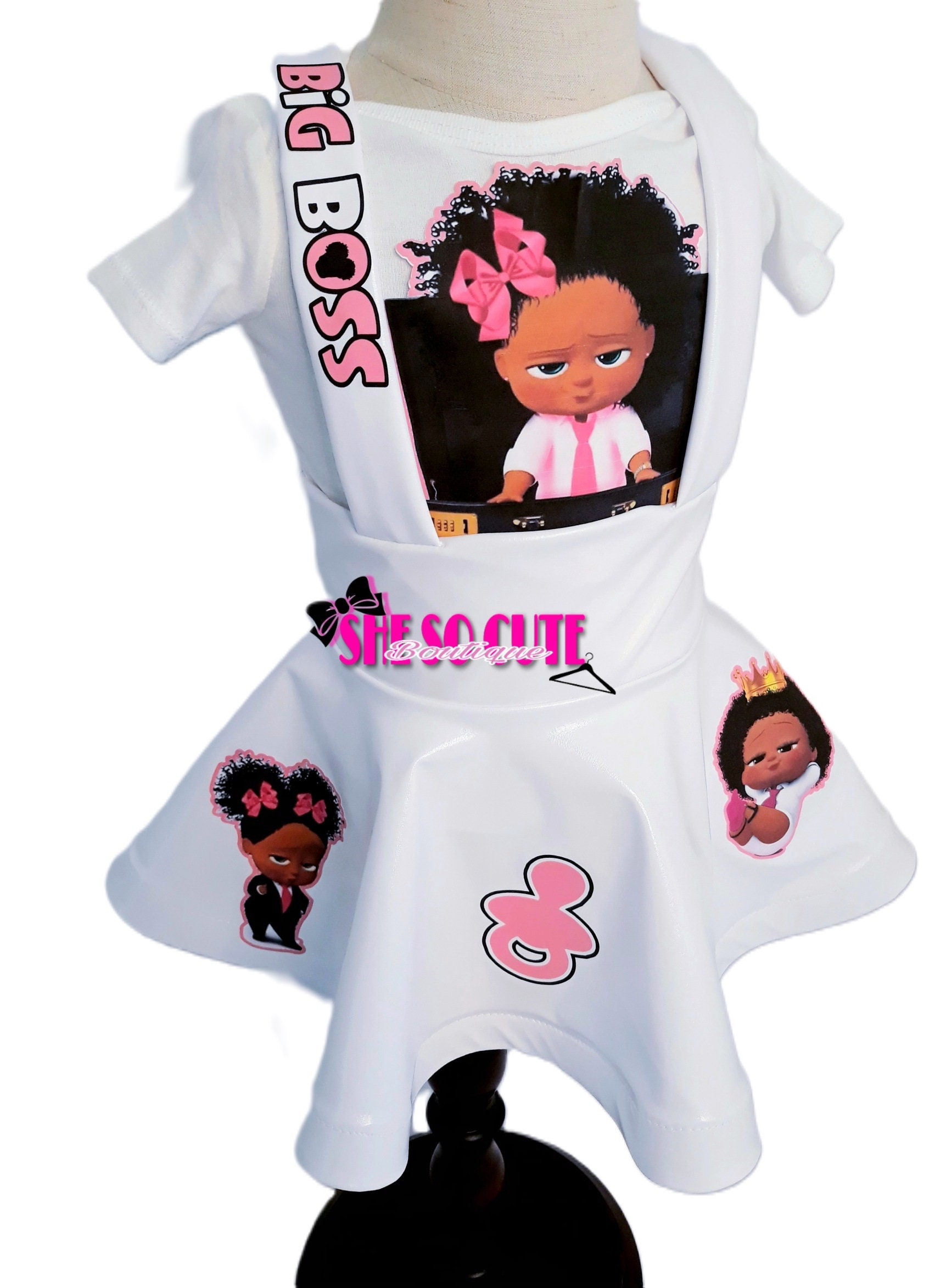Boss baby top girl outfit