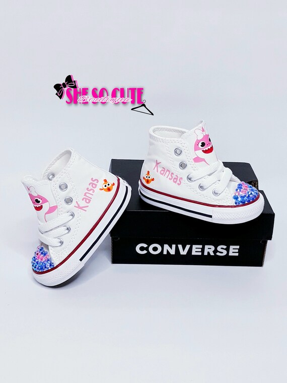 Kids shark converse Clearance