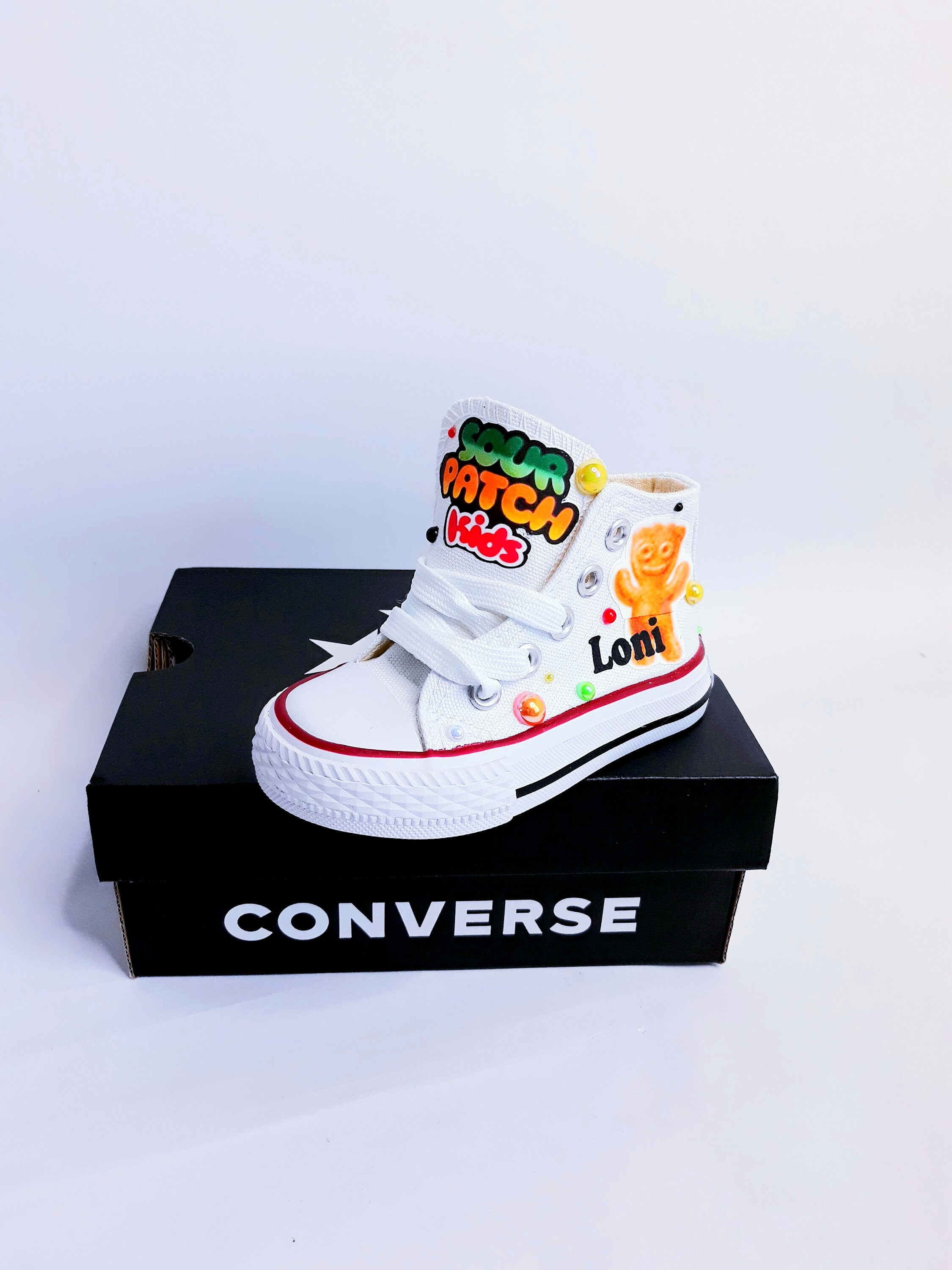 rainbow patch converse