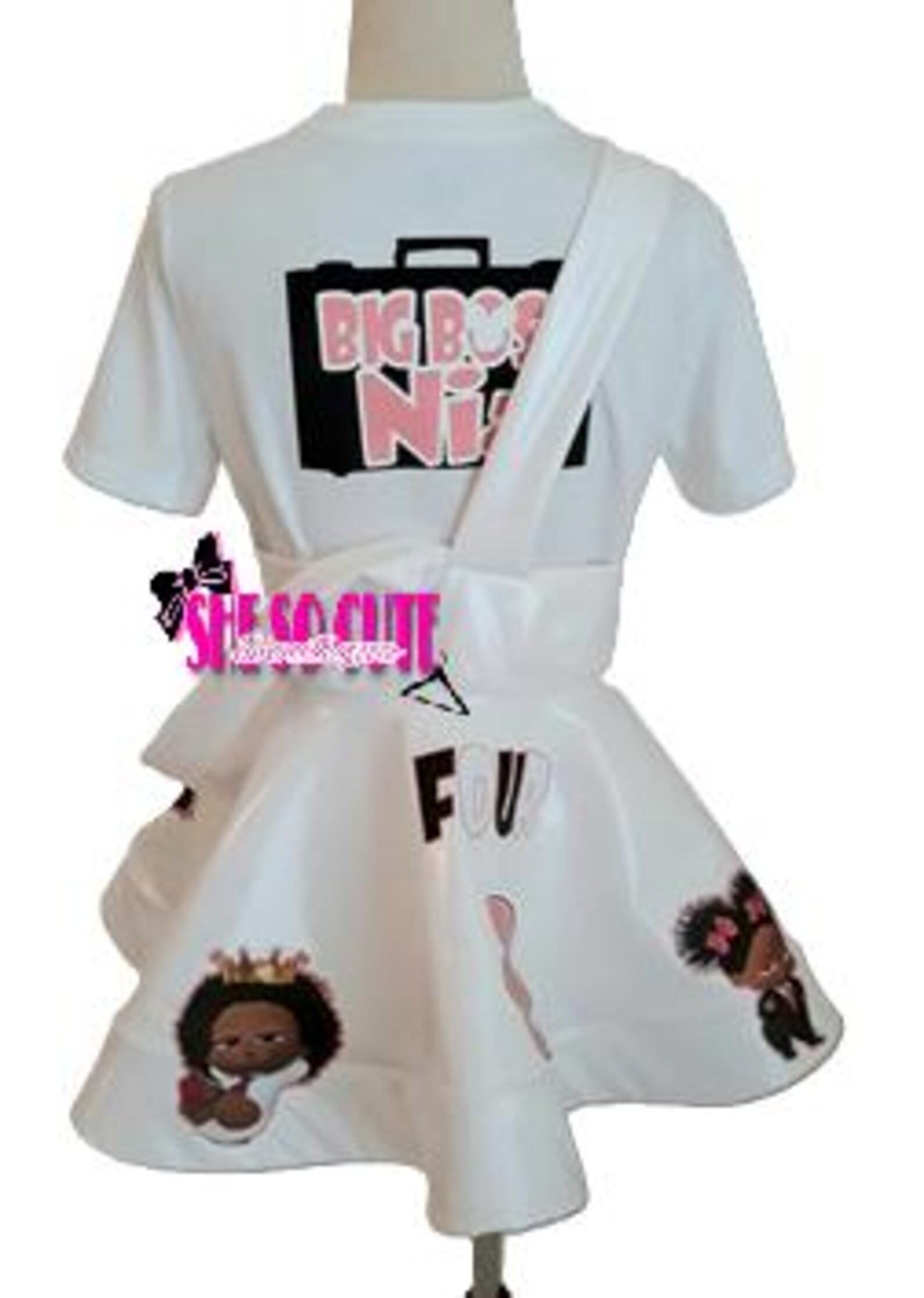 Mrs.Bossy Skirt Set