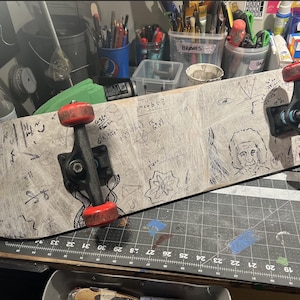 TASM Peter Parker Skateboard - Cosplay Replica Prop image 1