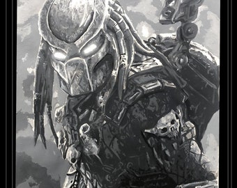 The Predator- Acrylic Painting Print