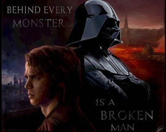 The Tragedy of Anakin Skywalker PRINT