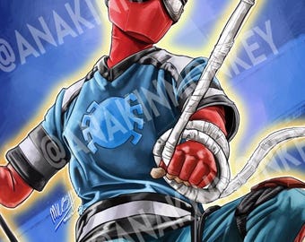 Friendly Neighborhood Spider-Man Sketch Portrait