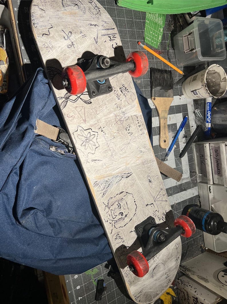 TASM Peter Parker Skateboard - Cosplay Replica Prop image 6