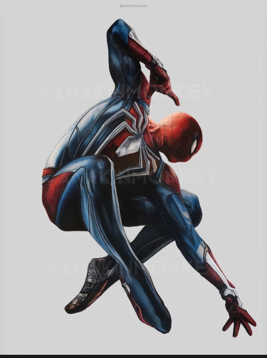 Hostile Takeover Spider-man PS4 PRINT - Etsy
