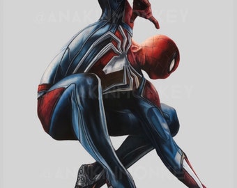 Hostile Takeover Spider-Man PS4 PRINT