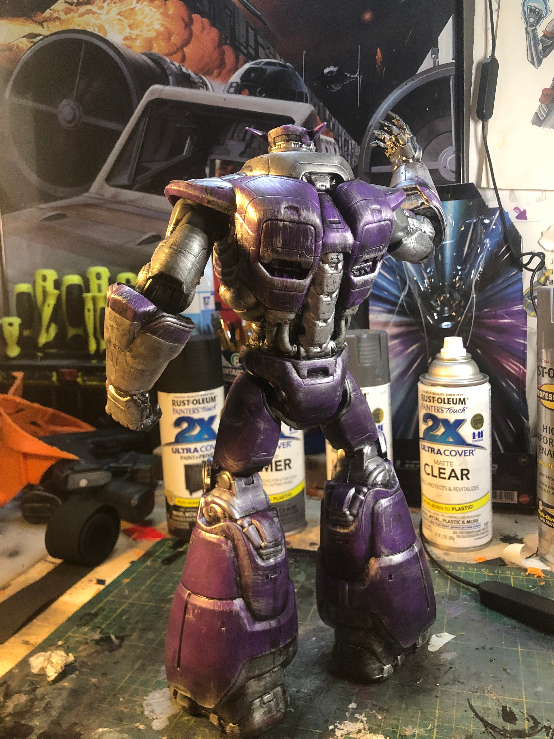 ZURG Action Figure Custom BATTLE DAMAGED Repaint Etsy ZURG Action Figure Custom BATTLE DAMAGED Repaint Etsy