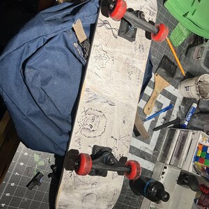 TASM Peter Parker Skateboard - Cosplay Replica Prop image 5