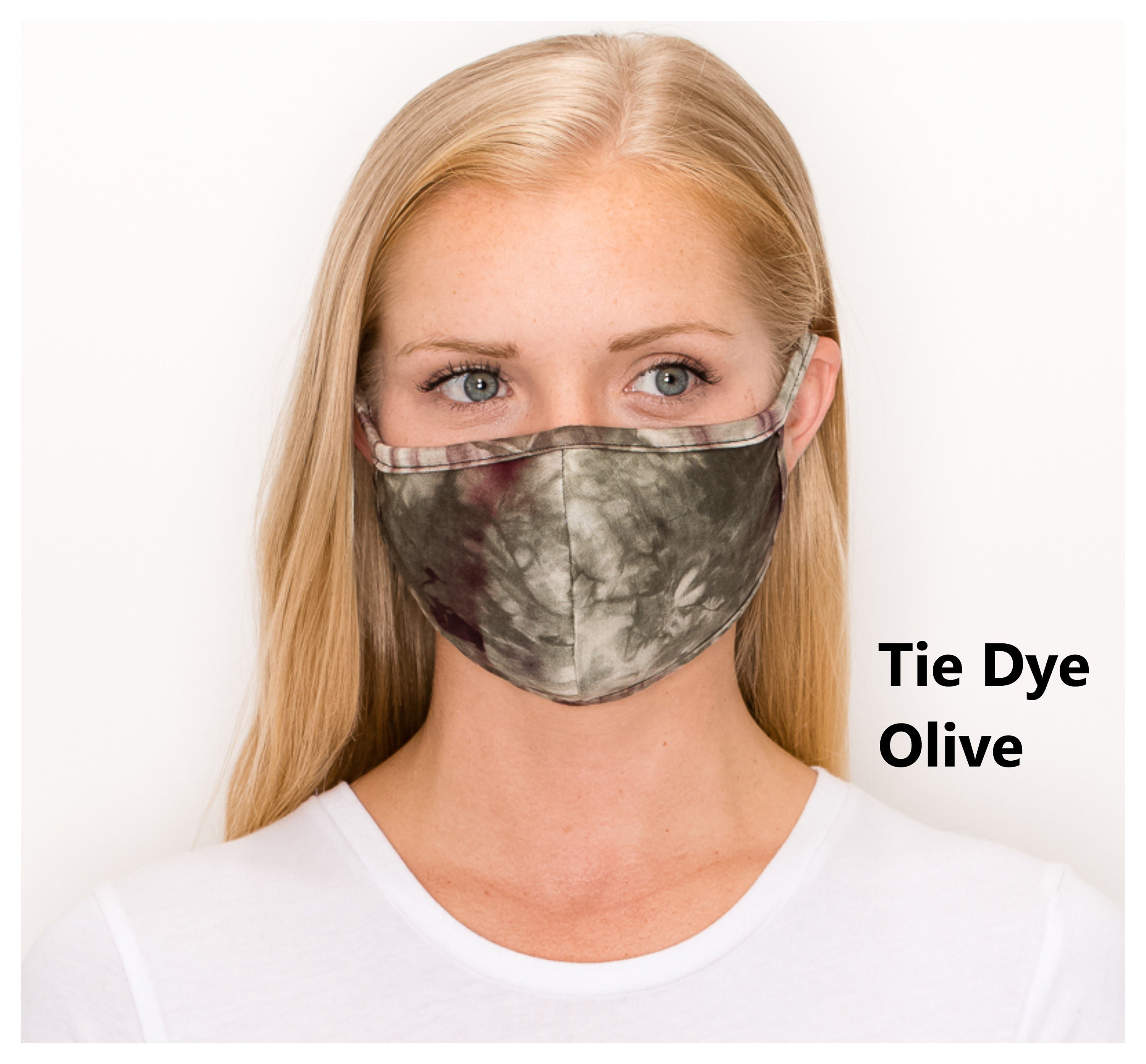 TIEDYE Reusable Washable Stretch Face Mask Etsy