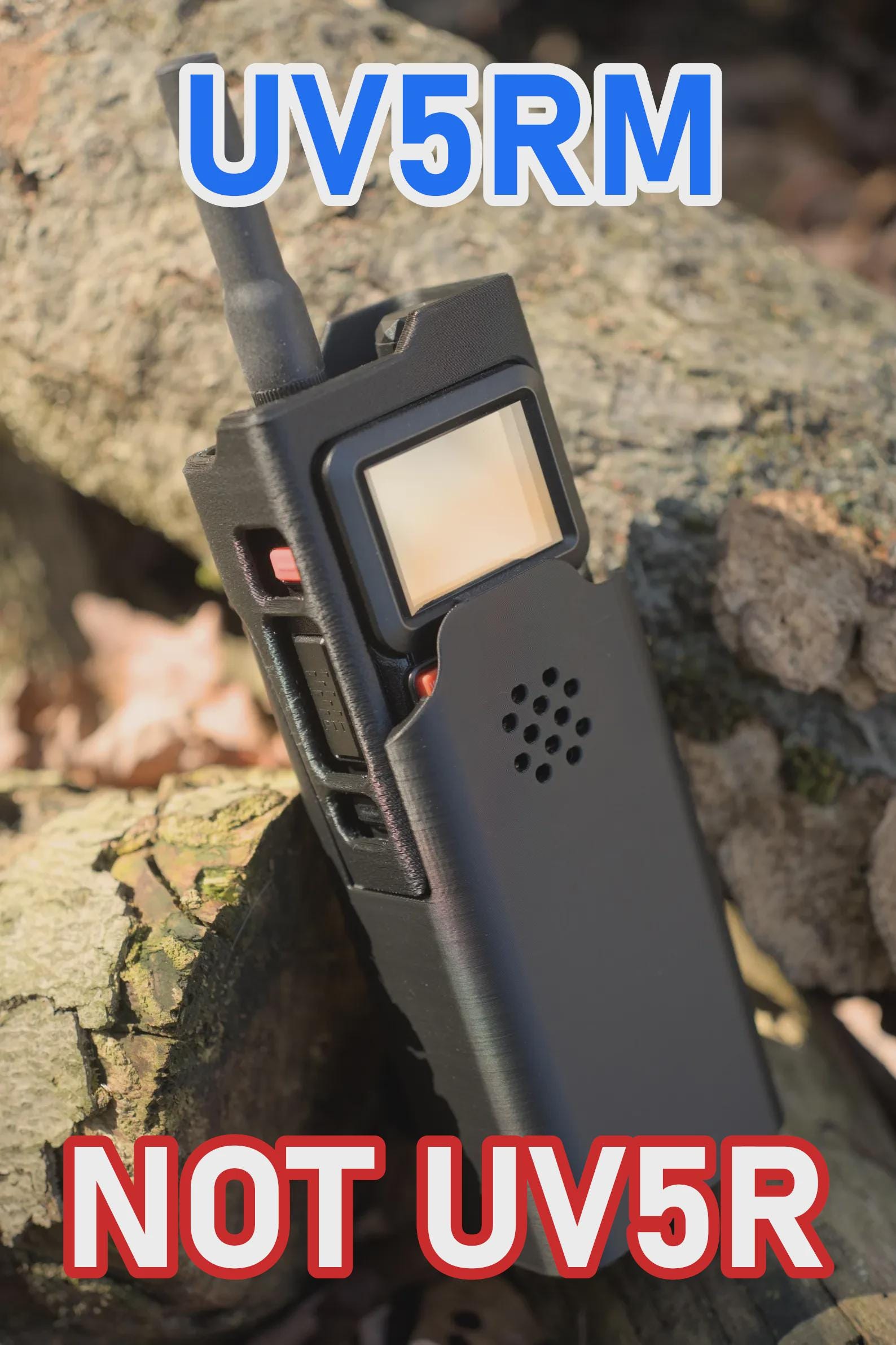 Exoskeleton Holster V2 - EXTENDED Battery - Chest Rig - Baofeng UV-5RM / UV-5G+