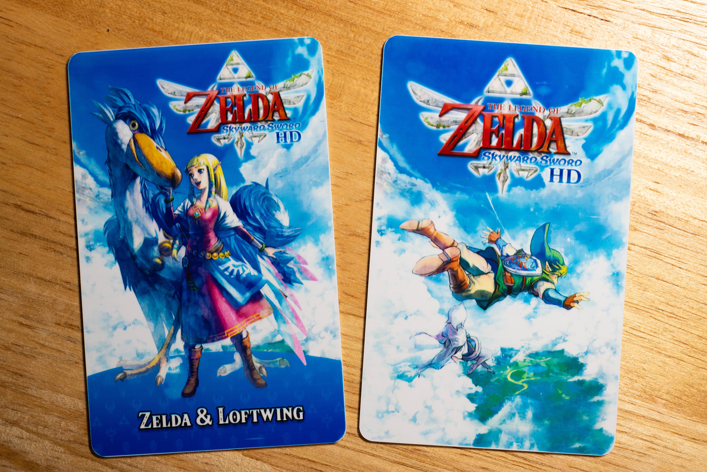 Zelda Loftwing Skyward Sword NFC Card Tag Amiibo Highend Glossy US