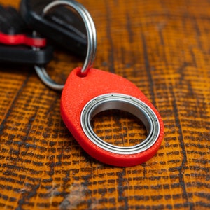Gear Spool - KeySpinner Key Ring Spinning Keychain Spinner Fidget Toy for  Your Keys CNC Milled from Aluminum by Gear Spool