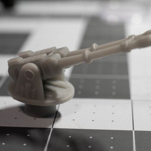 Two Star Wars Kenner Y-Wing Front Gun Replacement 3D Printed White or Gray Two Star Wars Kenner Y-Wing Front Gun Replacement 3D Printed White or Gray