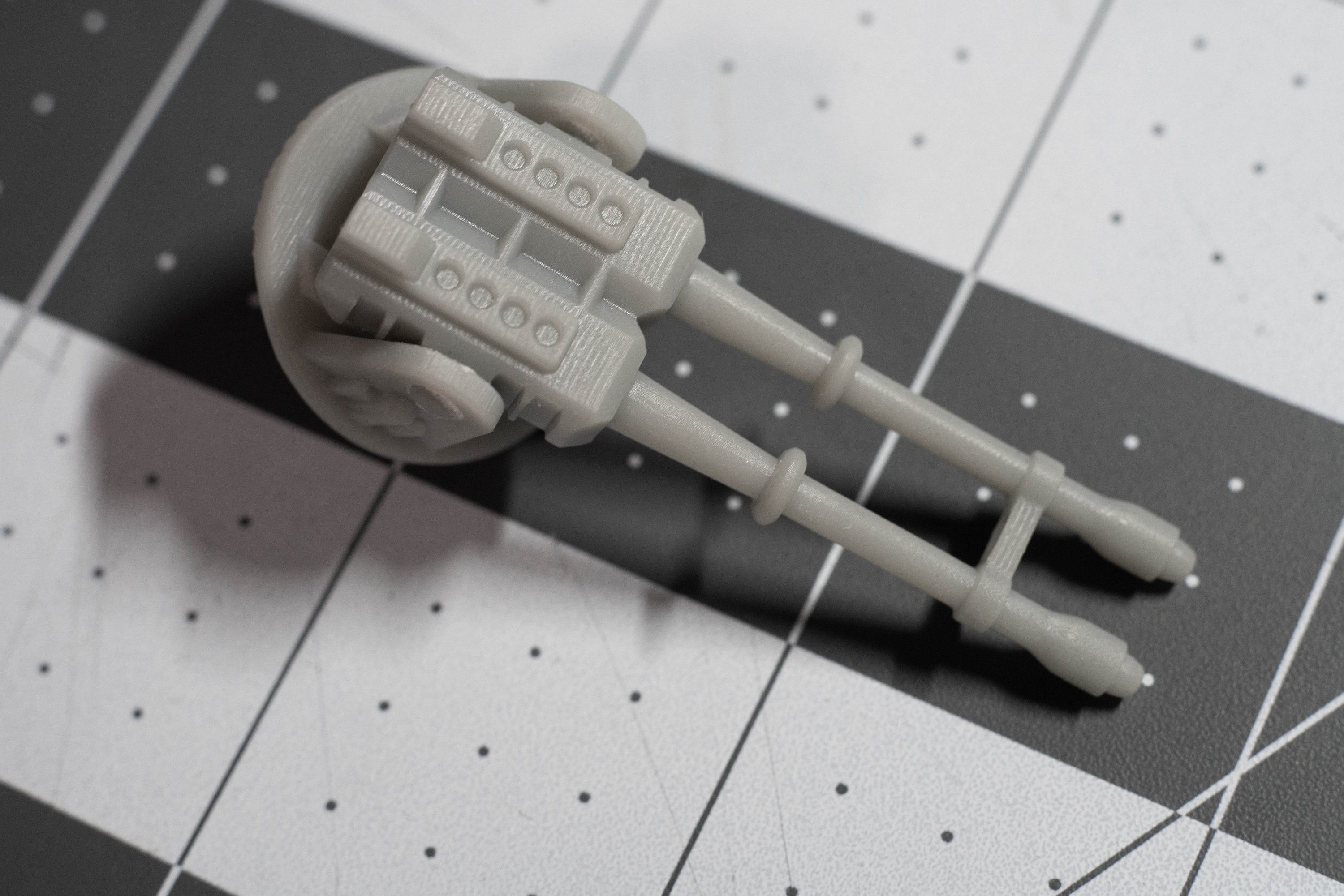 Star Wars Y-Wing Cannon Repro Kenner Mount Top Gun - Replacement