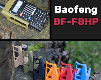 Baofeng BF-F8HP Only - Exoskeleton Cage - Textured Finish - MULTIPLE COLORS!