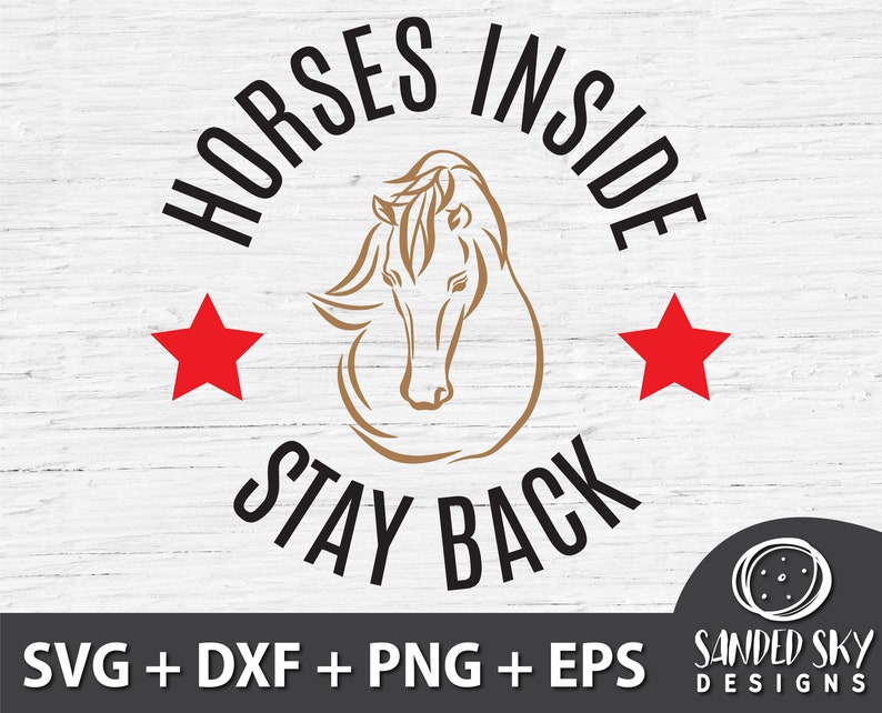 Horses Inside SVG Horse Trailer Decal Horse Cut File image 1