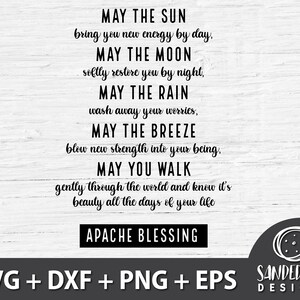 Printable Apache Blessing, Wedding Blessing, Marriage Blessing Gift ...