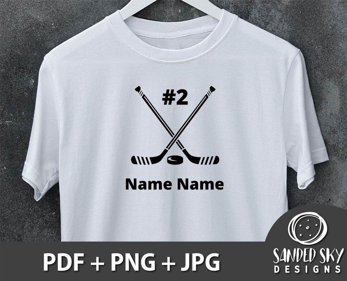 Custom Hockey Stick Goalie Stick Canva Template Hockey Gift | Etsy