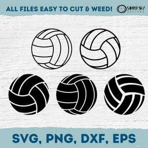 Volleyball SVG, Volleyball Ball Clipart, Volleyball Bundle, Volleyball Equipment, Coaches, Team Gift Volleyball DIY, Sportswear