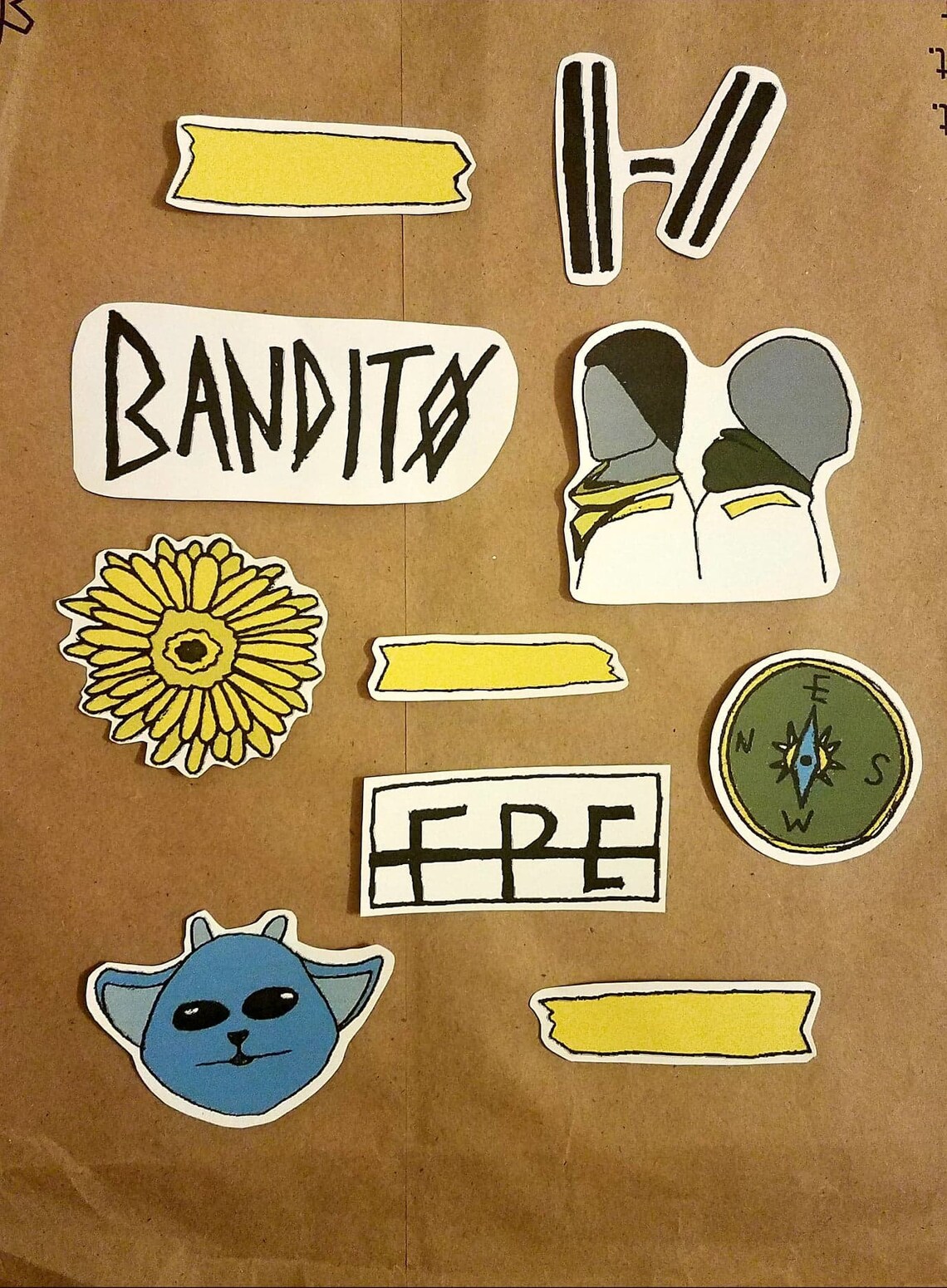 Twenty One Pilots Sticker Pack Twenty One Pilots Stickers | Etsy