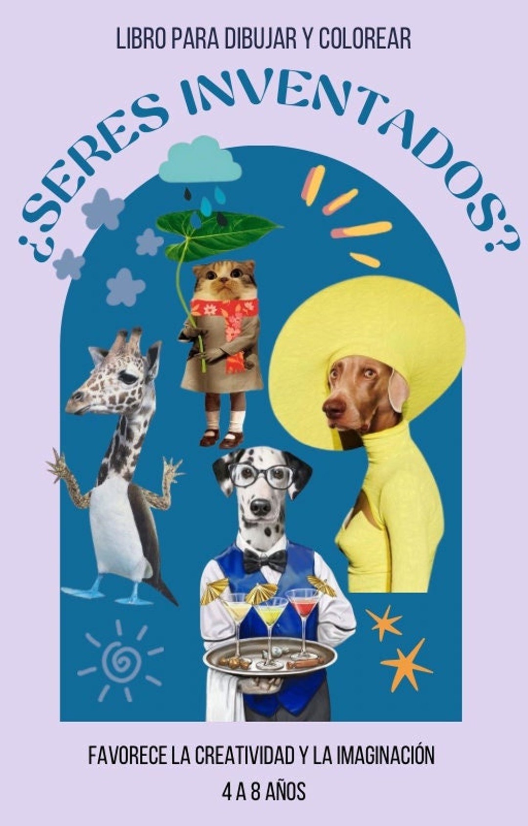 Inventing Characters. Examples Creative Book for Children, Color and Draw Inventing Characters. There ...