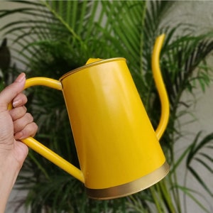 ecofynd Metal Garden Watering Can for Plants | Watering Pitcher | Watering Pail, Kids Garden Decor, Indoor Gardening, Gardening Gift