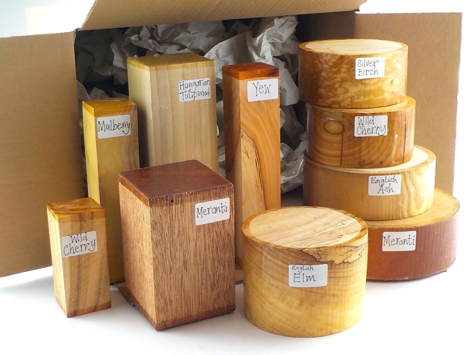Woodturning Blanks Selection Box. 10 Bowl & Spindle Blanks Etsy UK