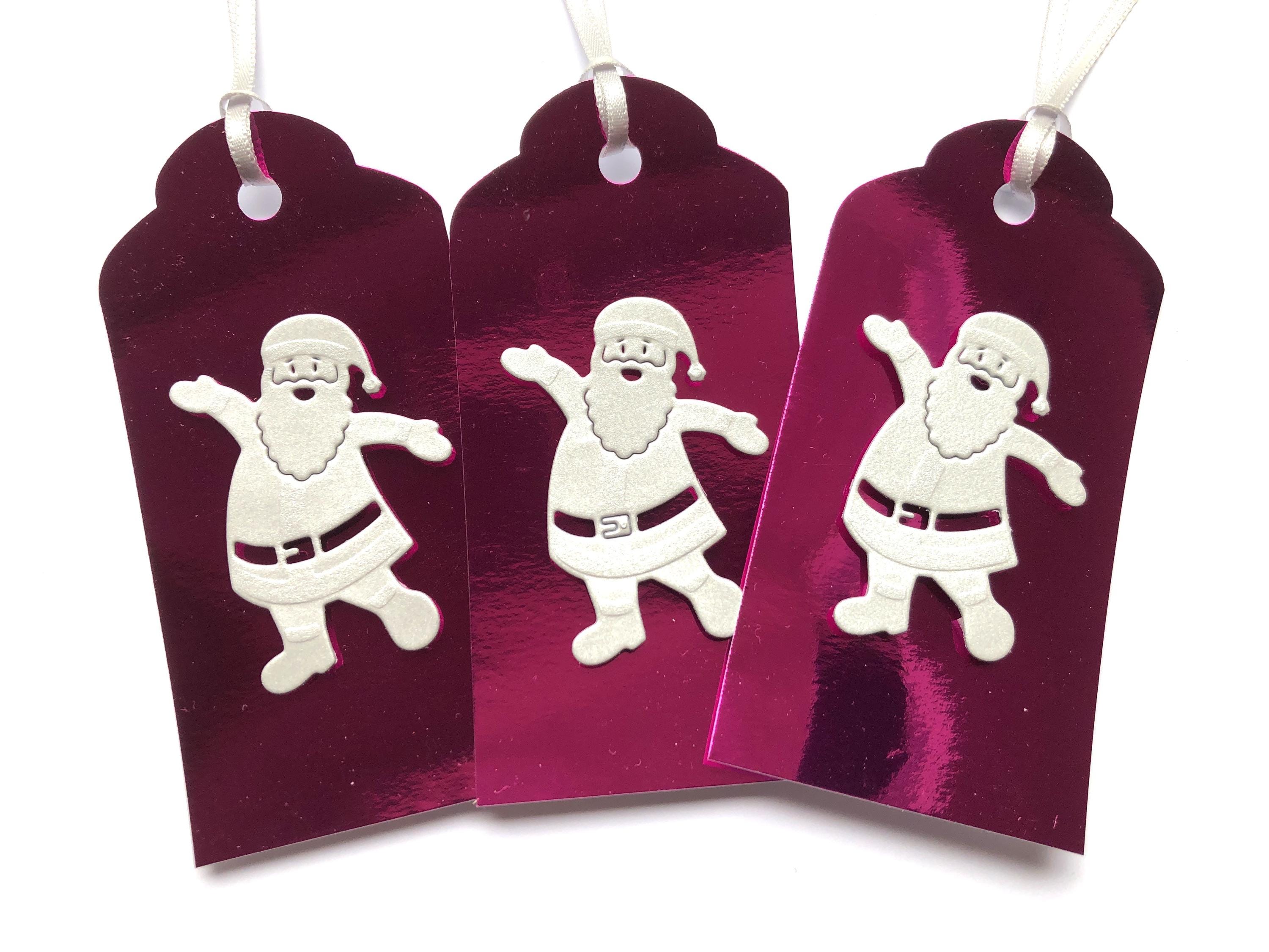 Glick Luxe kersttas, klein kort winterbos, prachtige geschenkzak voor kleine kerstcadeaus Glick Luxe kersttas, klein kort winterbos, prachtige geschenkzak voor kleine kerstcadeaus