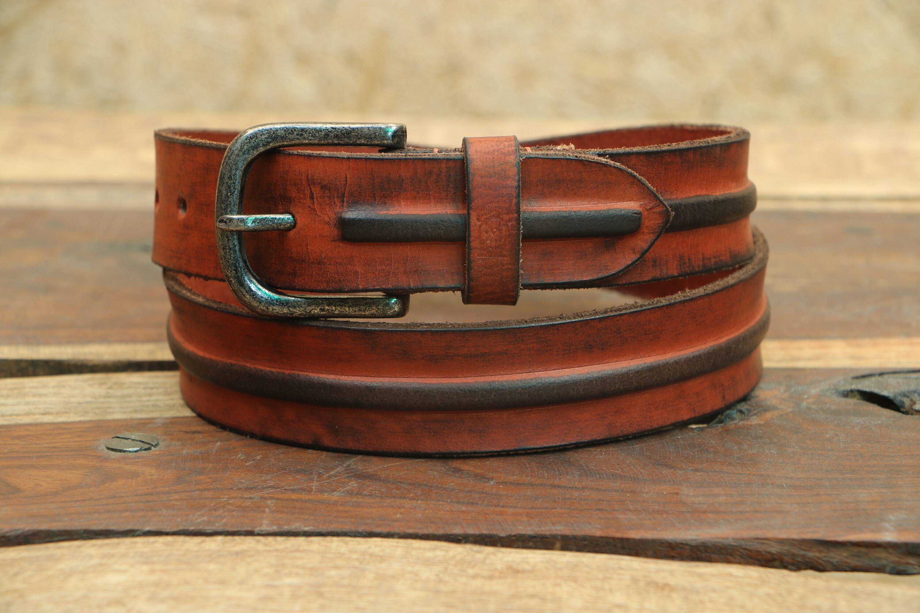 casual leather belt