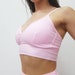Baby pink pole dance top, Corset bra Festival tank 