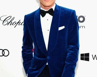 dark blue dinner jacket