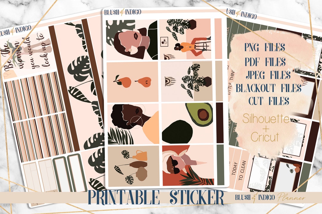 Colors of Life Printable Planner Stickers, Printable Weekly Stickers ...