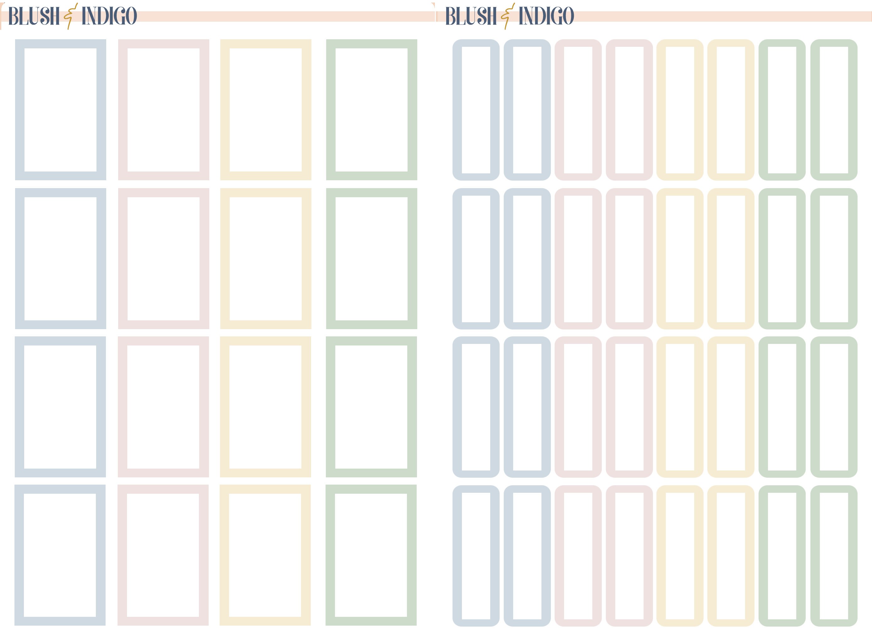 Printable PASTEL FUNCTIONAL Set Planner Stickers Erin Condren Planner ...