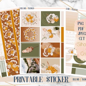 AGOSTO Pegatinas imprimibles del planificador, kit de planificación semanal vertical que se adapta a Erin Condren y Recollection, A5 Wide Aura Estelle