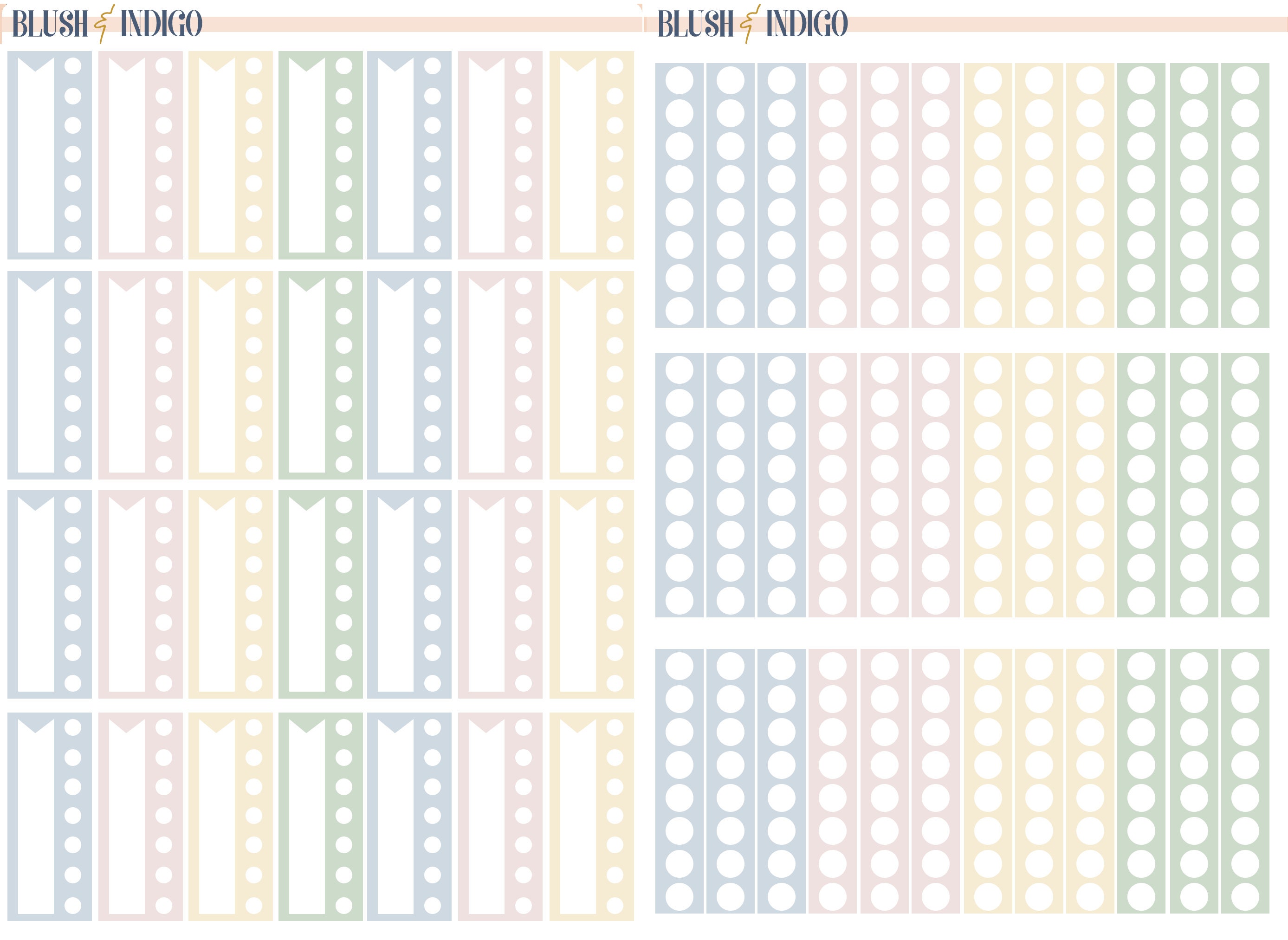 Printable PASTEL FUNCTIONAL Set Planner Stickers Erin Condren Planner ...