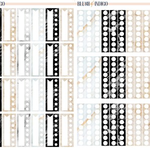Printable MARBLE FUNCTIONAL Set Planner Stickers Erin Condren Planner ...