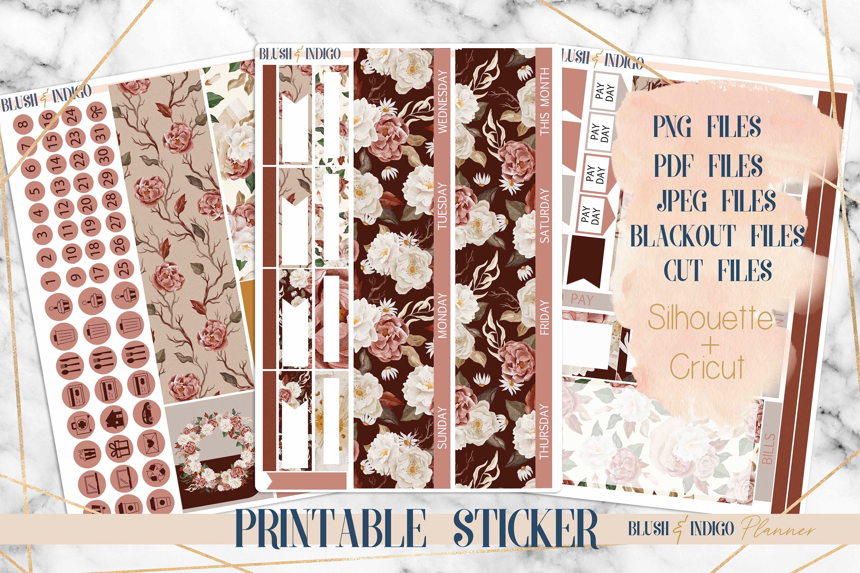 Minimalist Planner Stickers