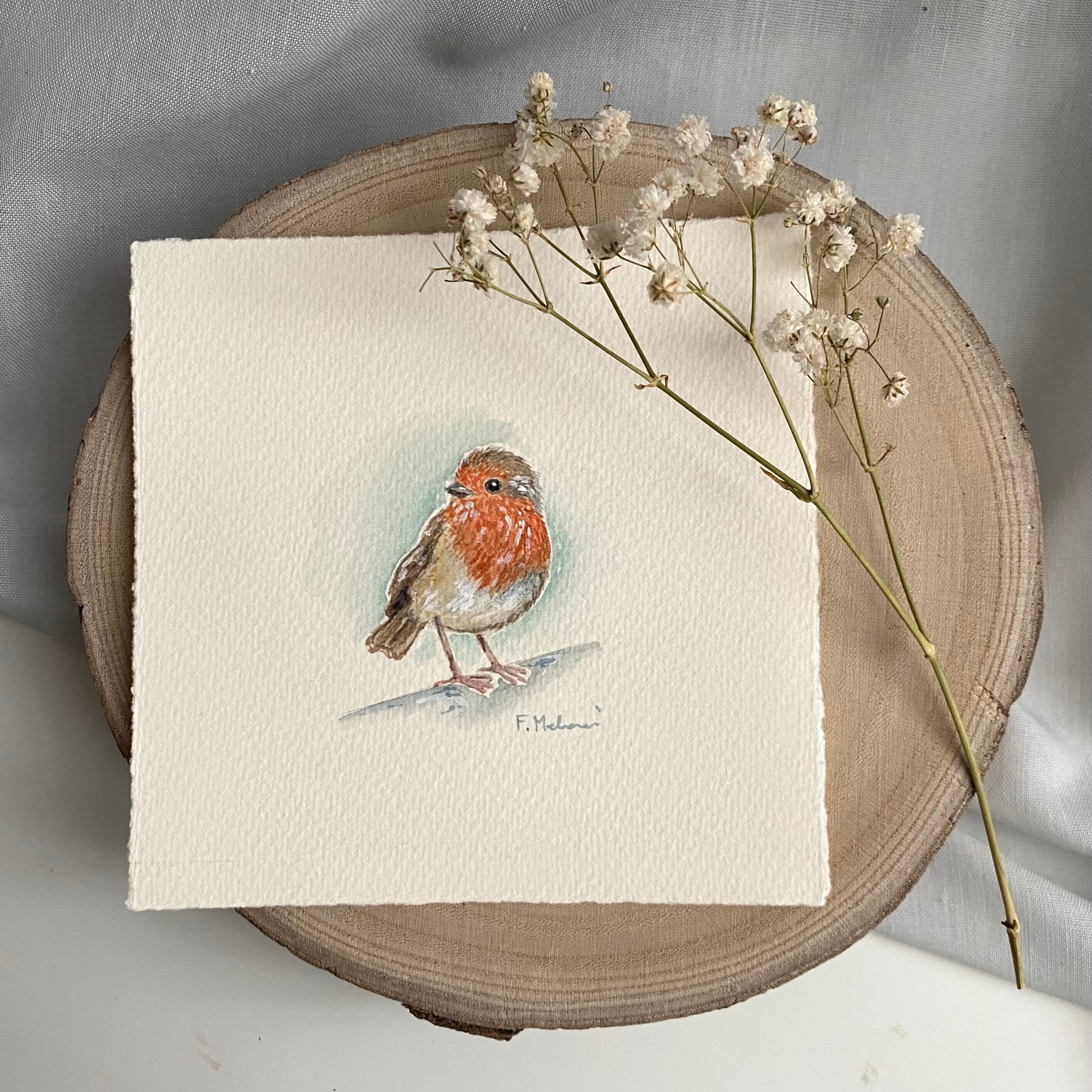 Piccolo uccello seduto su un ramo | Foto Gratis