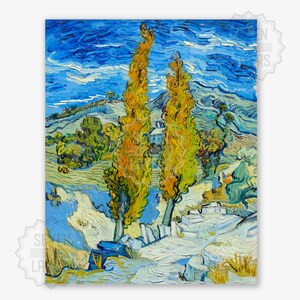 Vintage Kunstdruck Vintage Poster Kunstdruck Download Antike Druck DIGITALDRUCK Ölgemälde druckbare Wand Kunst Natur Van Gogh Druck