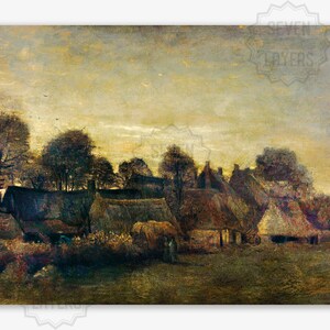 Vintage Art Print Poster Art Print Download Antique Print DIGITAL PRINT Oil Painting Printable Wall Art Nature Vincent Van Gogh Print