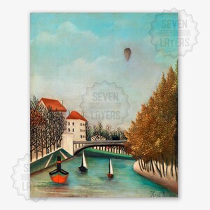 Vintage Kunstdruck Vintage Poster Kunstdruck Download Antike Druck DIGITALDRUCK Ölgemälde druckbare Wand Kunst Natur Rousseau Druck