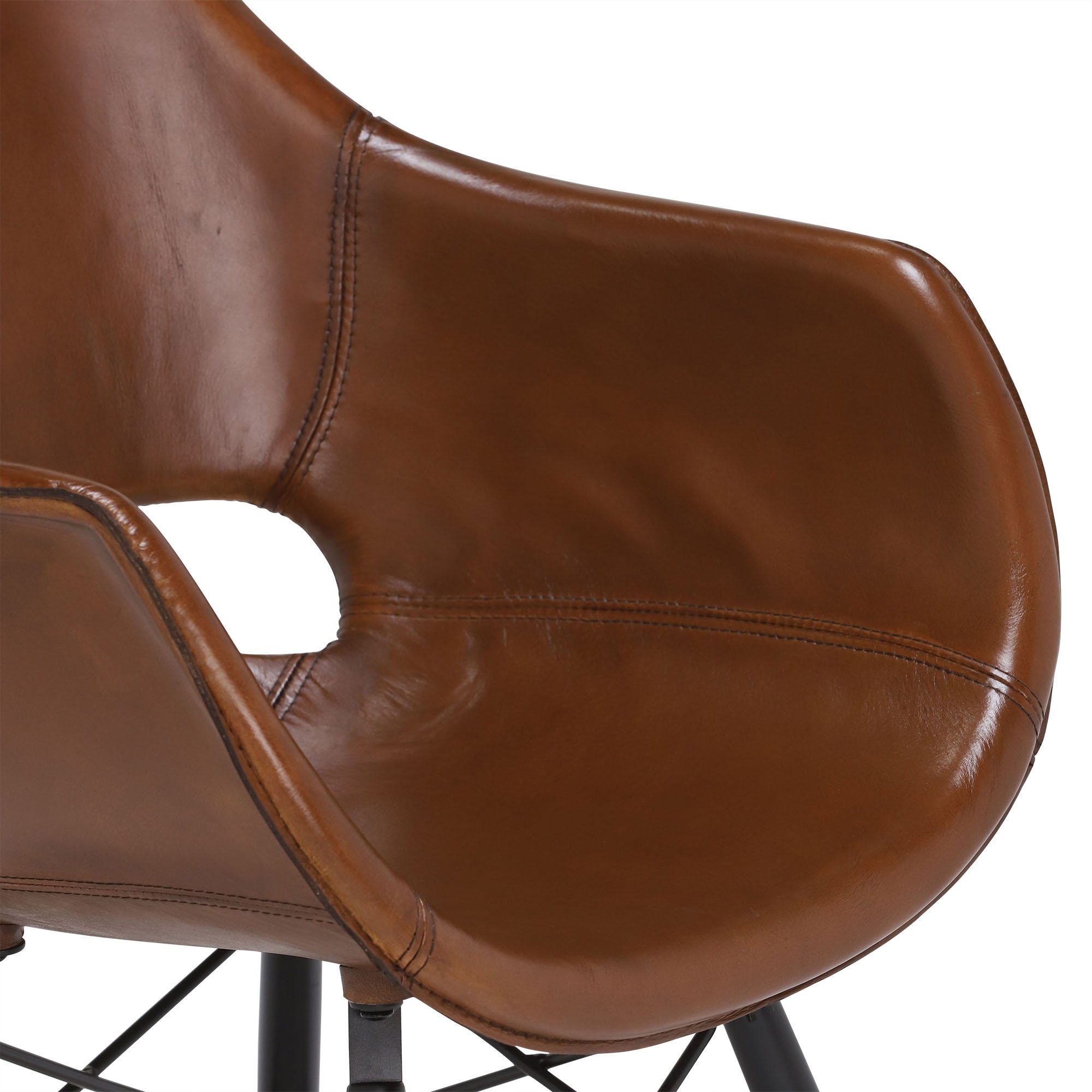 Leather Dining Chair Etsy