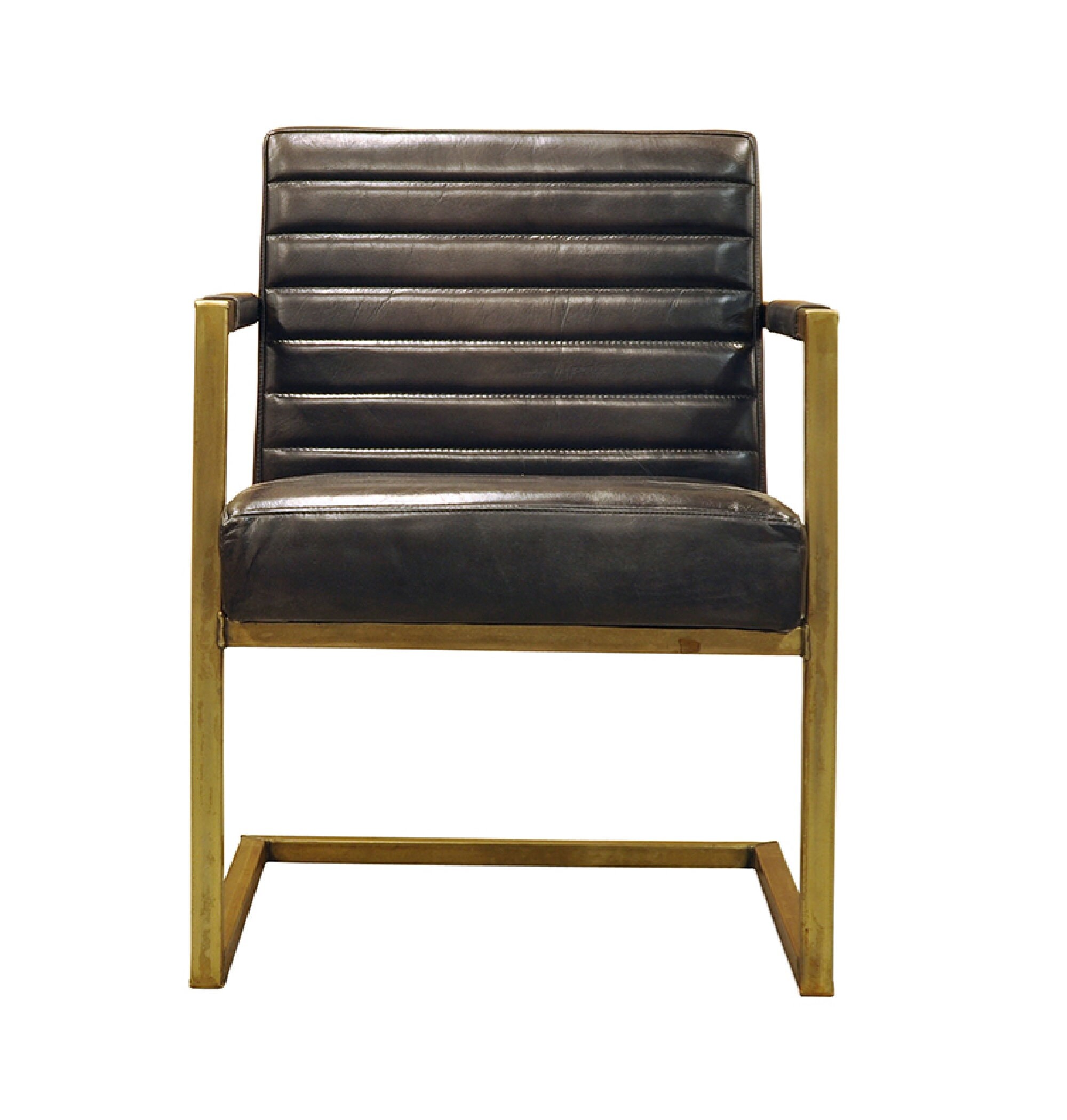 Silla de comedor de cuero | Etsy