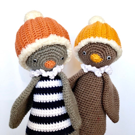 Pattern Crochet Baby Penguin Amigurumi Pattern Etsy