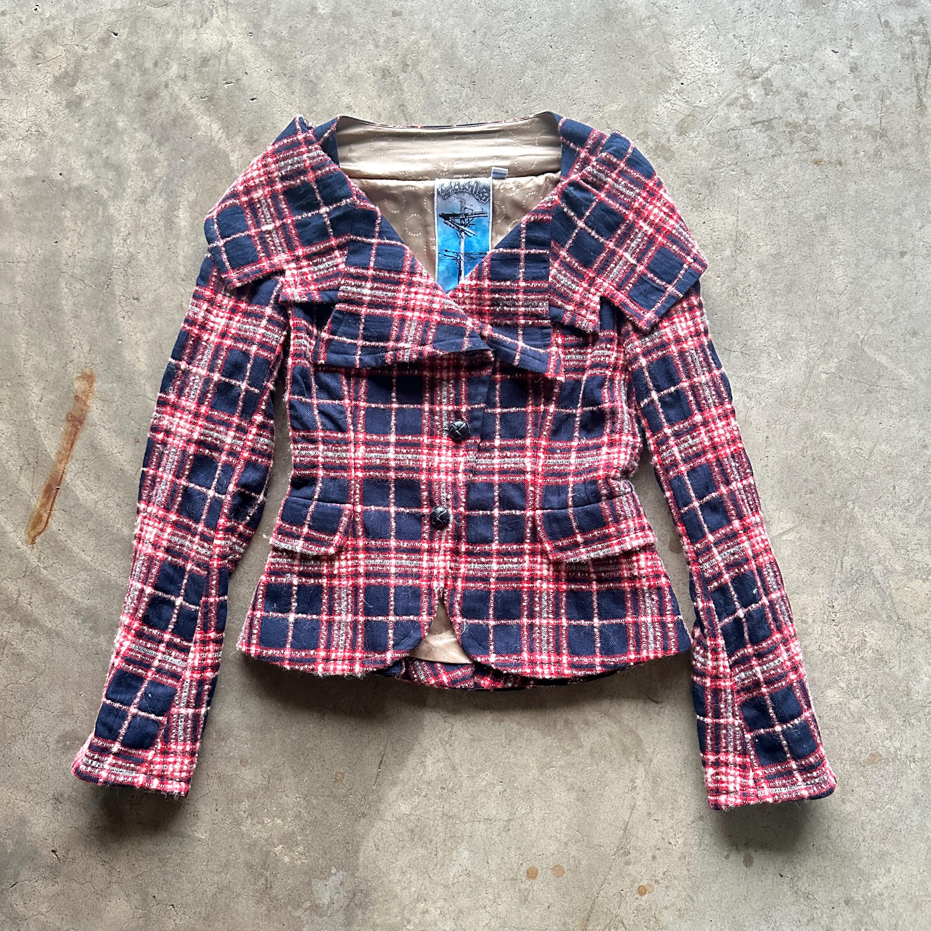 ジャケット・アウター Vivienne Westwood 00's Plaid Jacket Vivienne Westwood Plaid Coat - Etsy