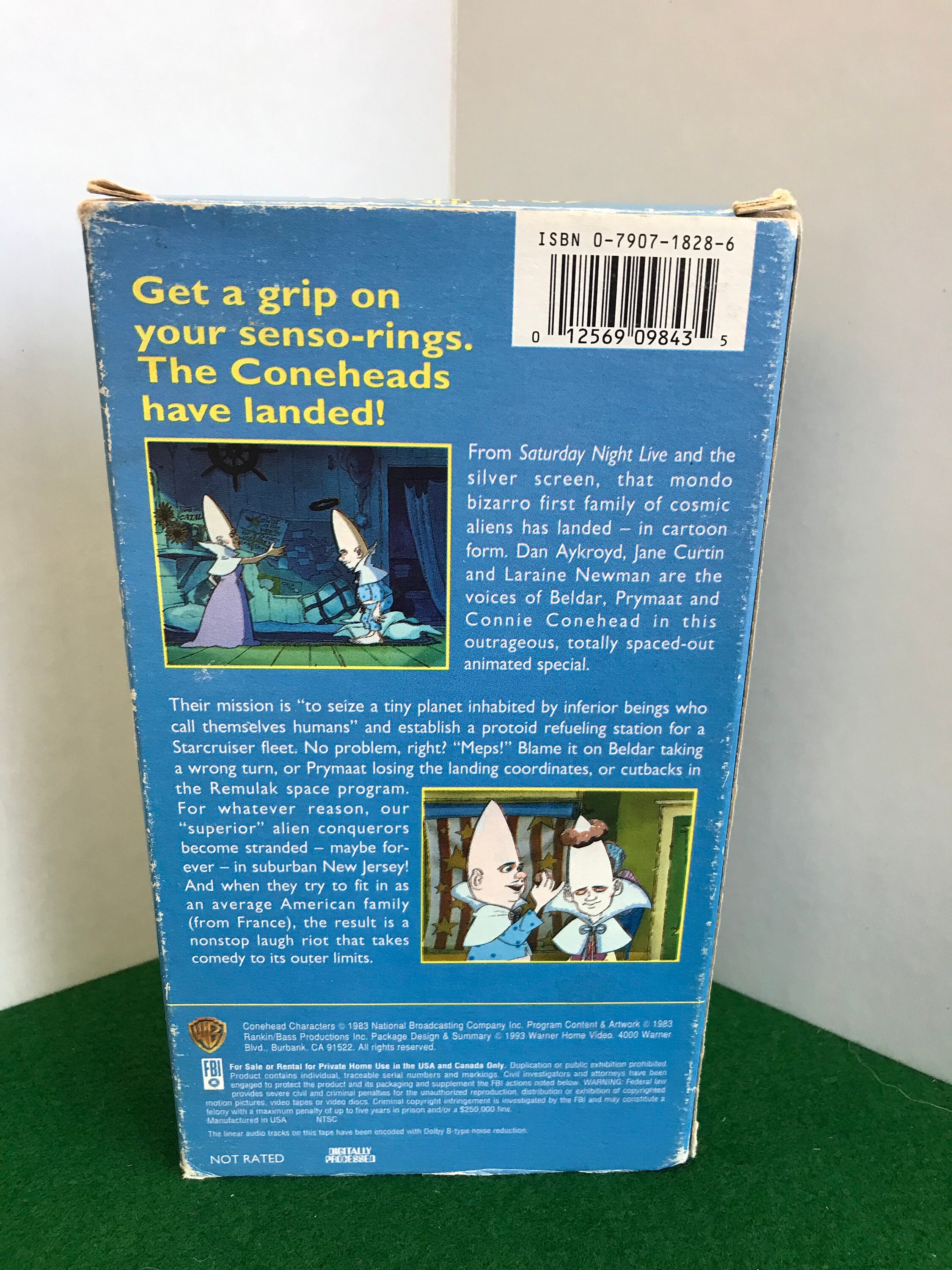 1983 VHS Coneheads Etsy